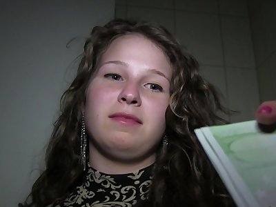 Few hundred Euros coupled with this bashful teen becomes an obstacle ultimate slut
